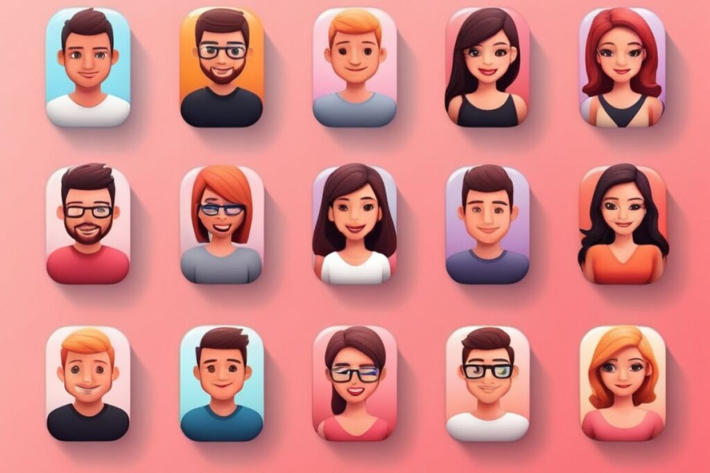 secret dating app icons